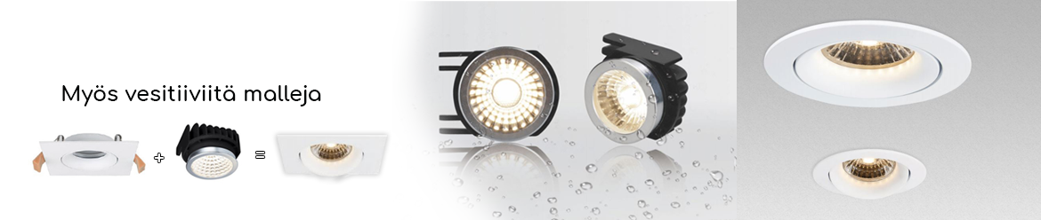 Led spotit vaihdettava polttimo