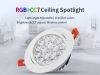 RGB ja Värilämpötilasäädettävä LED spottivalo 9W