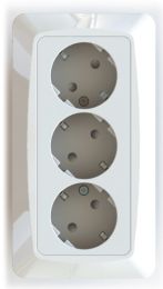 Pistorasia Etman - 1S/16A/IP20 PPJ 0X VAL