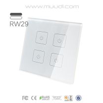 Langaton RF led himmennin kytkin 4 kanavaa 230VAC RW29
