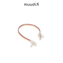 Kaksipäinen Liitin värilämpötilasäädettäville 10mm LED nauhoille JO66