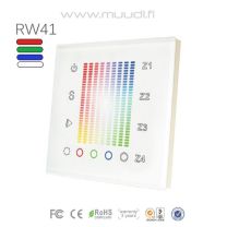 Langaton RF säädin RGB(W) 1 kanava 230VAC RW38