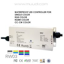 Vesitiivis RF Vastaanotin himmennin 12-24VDC IP66 RW03