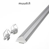 Uppolista kannella LED-nauhalle 2000mm AP30