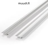 Leveä uppolista kannella LED nauhoille 2000mm AP50